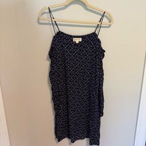 Cloth & Stone Blue Patterned Women's Dress